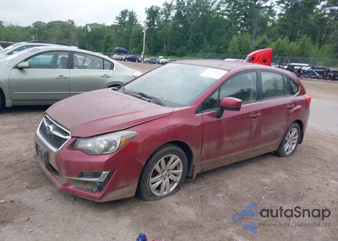 2016 Subaru Impreza 2.0I Premium z USA, uszkodzony, nr VIN JF1GPAB69G8261730